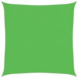 Berkfield Home Sunshade Sail 160 g/m¬≤ Light Green 3x3 m HDPE - thumbnail 2