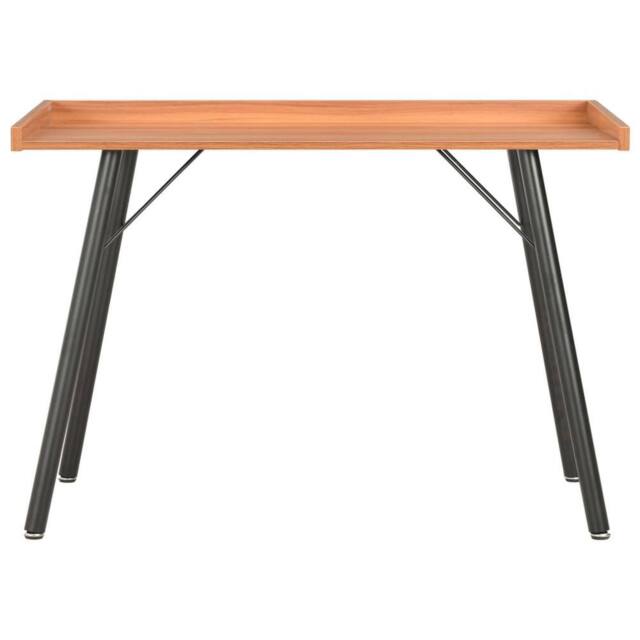 Berkfield Home Desk Brown 90x50x79 cm - Size: 90 x 50 x 79 cm - image 1