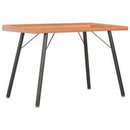 Berkfield Home Desk Brown 90x50x79 cm - Size: 90 x 50 x 79 cm - thumbnail 2