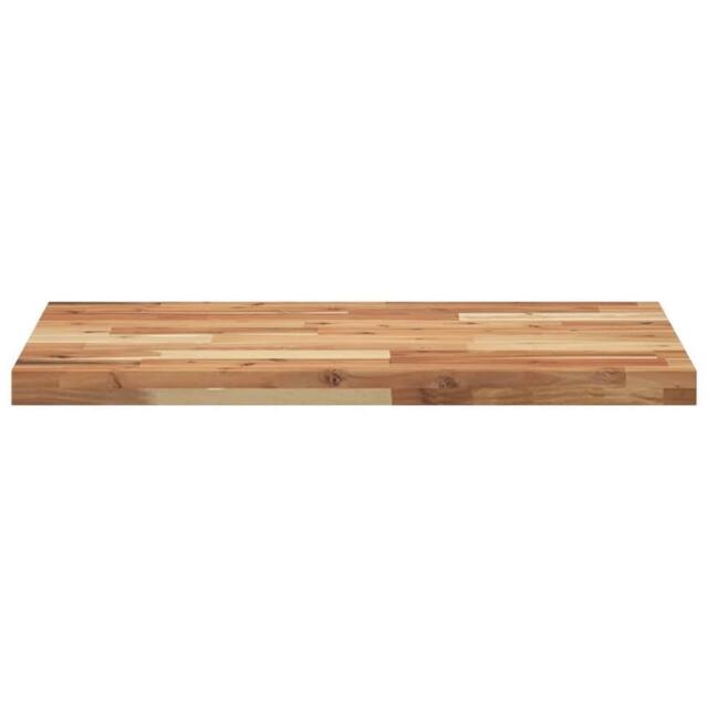 Berkfield Home Versatile Bathroom Vanity Top Oil Finished 120x50x4 cm Solid Wood in Brown - Size: 120 x 50 x 4 cm
