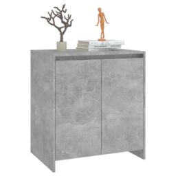 Berkfield Home Sideboard Concrete Grey 70x41x75 cm Engineered Wood - Size: 70 x 41 x 75 cm - thumbnail 4