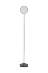 Living and Home 36W Dimmable Floor Lamp with 3-Colour Temperature & Remote Control in Black - thumbnail 2