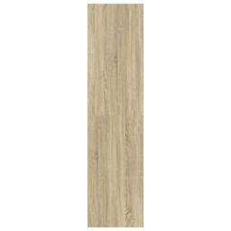 Berkfield Home Wardrobe Sonoma Oak 30x50x200 cm Engineered Wood in Brown - Size: 30 x 50 x 200 cm - thumbnail 5