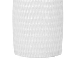Wyld and Coco 25cm White Stoneware Vase Minimalist Pattern - thumbnail 5
