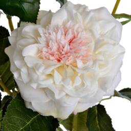 Love Lace White Garden Rose Spray Artificial Flower - thumbnail 5