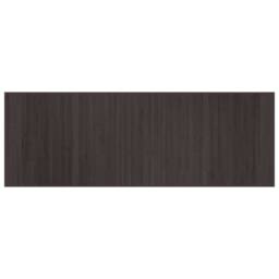 Berkfield Home Rug Rectangular Dark Brown70x200 cm Bamboo in Brown - Size: Medium