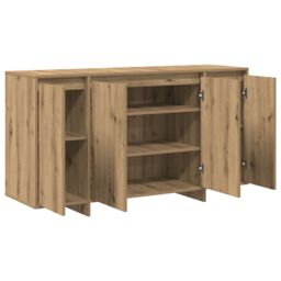 Berkfield Home Oak Sideboard Artisan Oak Wood Composite 135 x 41 x 75 cm in Brown - thumbnail 5