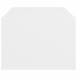Berkfield Home Decorative Coffee Table White 100x50.5x35 cm Engineered Wood - thumbnail 8