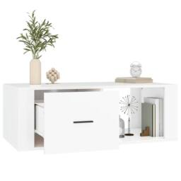 Berkfield Home Decorative Coffee Table White 100x50.5x35 cm Engineered Wood - thumbnail 5