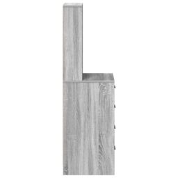 Berkfield Home Highboard Grey Sonoma 40x41x135 cm Engineered Wood - Size: 40 x 41 x 135 cm - thumbnail 7
