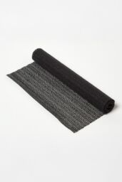 Homescapes Black, White, or Grey Rubber Non-Slip Mat - Size: Medium - thumbnail 4