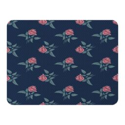 Benjamin Tate Design Roses & Spots Print Blanket in Natural - Size: 120 cm x 150 cm - thumbnail 1