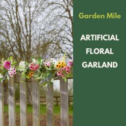 Marco Paul 6ft Artificial Flower Outdoor Garland - thumbnail 4