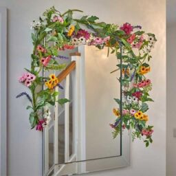 Marco Paul 6ft Artificial Flower Outdoor Garland - thumbnail 7