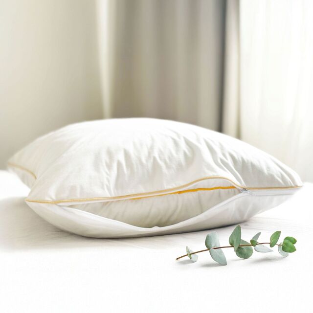Brightr Sleep Premium Tencel Waterproof Pillow Protector in White - image 1