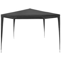 Berkfield Home Party Tent 3x4 m PE Anthracite in Black - thumbnail 2