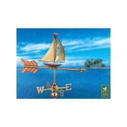 Good Directions Cottage Yacht Copper Weathervane - H66 x W56 x L28 cm - thumbnail 2
