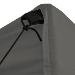 Berkfield Home Professional Folding Party Tent with 4 Sidewalls 2x2 m Steel Anthracite in Black - thumbnail 5