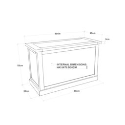 Cabinet Bits Lucca Waxed Blanket Box Ottoman in Light Brown - thumbnail 6