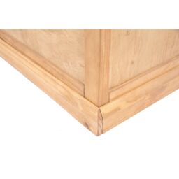 Cabinet Bits Lucca Waxed Blanket Box Ottoman in Light Brown - thumbnail 5