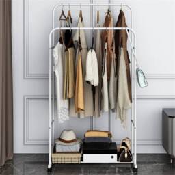 Nordara Dress Shirts Hanging Display Stand in White - thumbnail 4