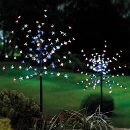Coopers of Stortford Solar LED Blossom Tree Garden Light with 100 LEDs, H120cm - thumbnail 1