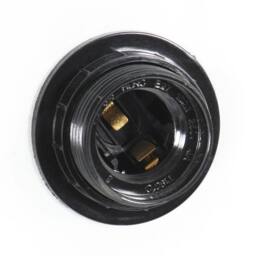 Berkfield Home Industrial Hanging Lamp 25 W Black Round 30 cm E27 - thumbnail 9