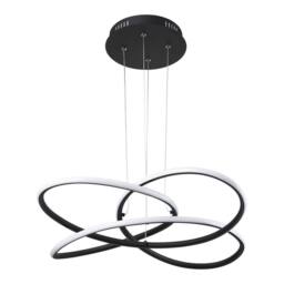 Netlighting Panda Pendant Ceiling Light Matt Black LED 3000K - thumbnail 2