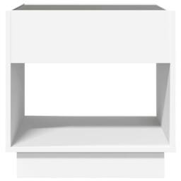 Berkfield Home Decorative Coffee Table with Infinity LED White 50x50x50 cm - Size: 50 x 50 x 50 cm - thumbnail 6