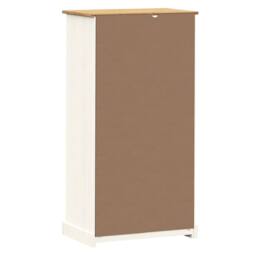 Berkfield Home Beautiful Bookcase VIGO White 60x35x114.5 cm Solid Wood Pine - thumbnail 7