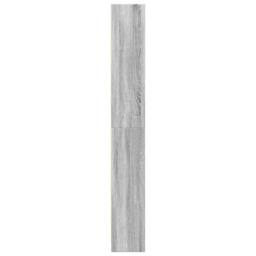 Berkfield Home Bookcase Grey Sonoma 80x24x176 cm Engineered Wood - Size: 80 x 24 x 176 cm - thumbnail 5