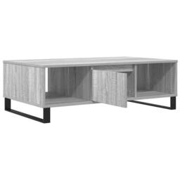 Berkfield Home Decorative Coffee Table Grey Sonoma 104x60x35 cm Engineered Wood - Size: 104 x 60 x 35 cm - thumbnail 4