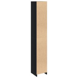 Berkfield Home Bathroom Cabinet Black Oak 30x30x183, 5 cm Engineered wood - thumbnail 6
