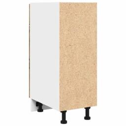 Berkfield Home Drawer Bottom Cabinet Old Wood 30x46x81.5 cm Engineered Wood in Brown - thumbnail 6