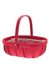 KDMD Red Softwood Trug & Folding Handle 24.5cm - thumbnail 4