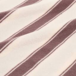 OHS Vintage Stripes Polar Fleece Throw Blanket Lightweight Bedspread - Size: 120 cm x 150 cm - thumbnail 5