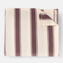 OHS Vintage Stripes Polar Fleece Throw Blanket Lightweight Bedspread - Size: 120 cm x 150 cm - thumbnail 4