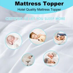 SPETLEK Hotel Quality Mattress Topper Thick Thick Single in White - thumbnail 5