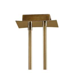 Netlighting Kromo Telescopic 4 Light G9 Line Antique Brass in Gold - thumbnail 3