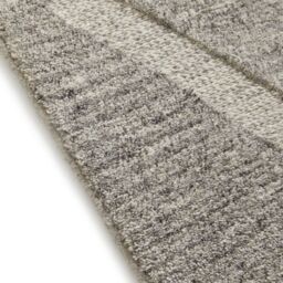 The Rug Shop UK Grey Handmade Modern Geometric Easy To Clean Cotton Backing Area Rug - Size: 200 cm x 280 cm - thumbnail 3