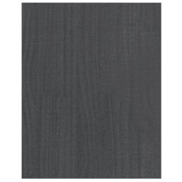 Berkfield Home TV Cabinet Grey 70x33x42 cm Solid Pinewood - Size: 70 x 33 x 42 cm - thumbnail 6