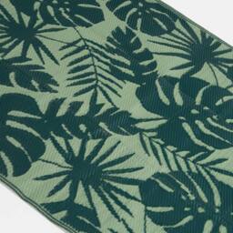 OHS Palms Reversible Outdoor Garden Rug Waterproof Area Floor Mat in Green - Size: 160 cm x 230 cm - thumbnail 5