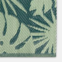 OHS Palms Reversible Outdoor Garden Rug Waterproof Area Floor Mat in Green - Size: 160 cm x 230 cm - thumbnail 6