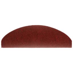 Berkfield Home Self-adhesive Stair Mats 10 pcs Red 65x21x4 cm Needle Punch - Size: Medium - thumbnail 5
