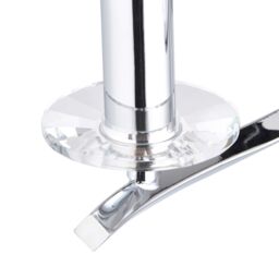 Pagazzi Morden 3 Light Polished Chrome Semi Flush Ceiling Light in Silver - thumbnail 7