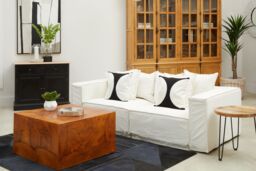 Orsina Versatile Cabinet With 6 Upper Shelves, Stylish Design Storage Cabinet, Wooden Bedisde Cabinet in Brown - thumbnail 3