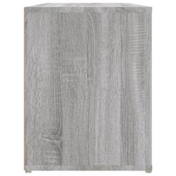 Berkfield Home Shoe Rack Grey Sonoma 100x35x45 cm Engineered Wood - Size: 100 x 35 x 45 cm - thumbnail 6