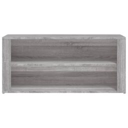 Berkfield Home Shoe Rack Grey Sonoma 100x35x45 cm Engineered Wood - Size: 100 x 35 x 45 cm - thumbnail 5