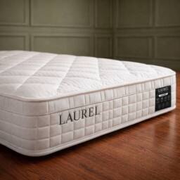 Desire Deco Laurel Arete 1500 Pocket Spring Luxury Comfort Mattress in White - Size: Small Double - thumbnail 3