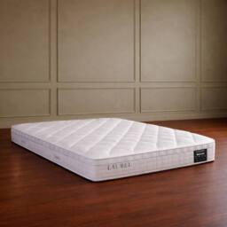 Desire Deco Laurel Arete 1500 Pocket Spring Luxury Comfort Mattress in White - Size: Small Double - thumbnail 1